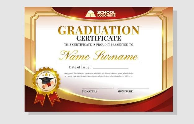 Certificate 1